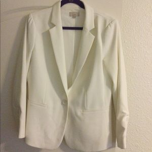 Ann Taylor Single Button Blazer Size 12